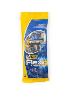 خود تراش 3 لبه مدل Flex 3 Classic بیک بسته 3 عددی