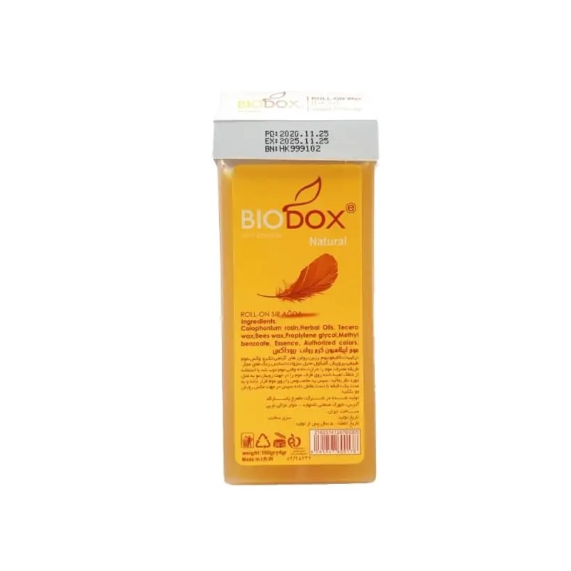 موم وکس خشابی مدل Natural بیوداکس 100 گرم