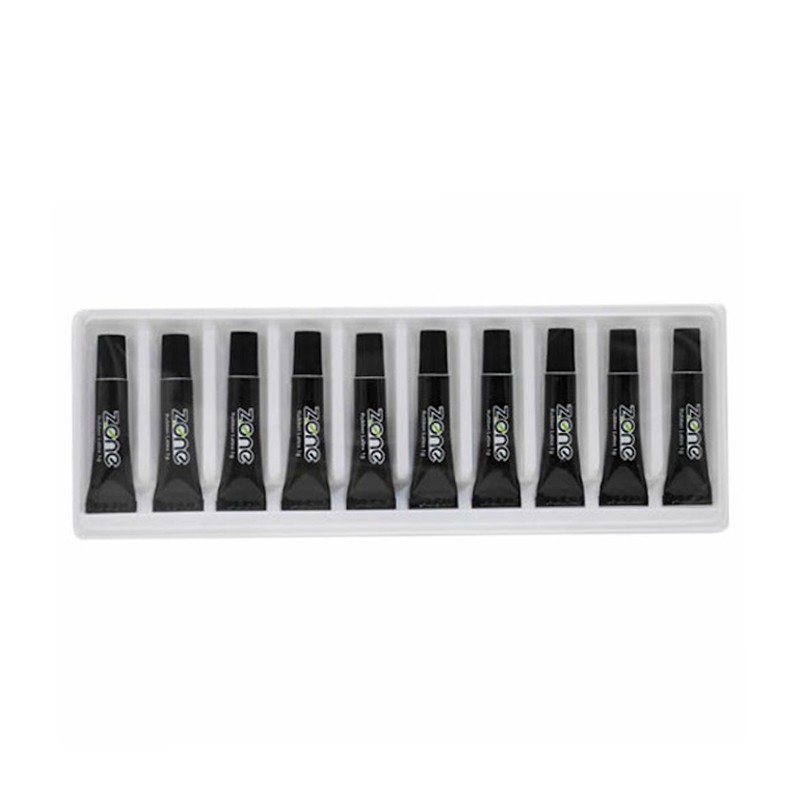 چسب مژه مدل تیوپی 1 گرمی زد وان بسته 10 عددی