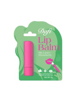 بالم لب دافی مدل Mix Lime Straberry وزن 4 گرم