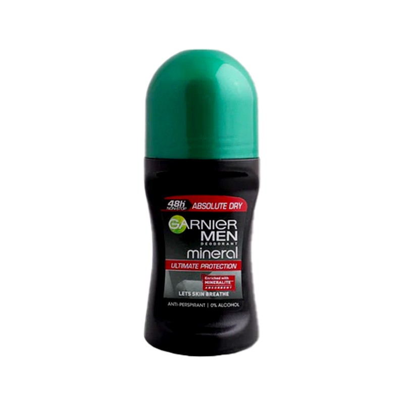 رول ضد تعریق مردانه سری Mineral مدل Absolute Dry گارنیر 50 میل