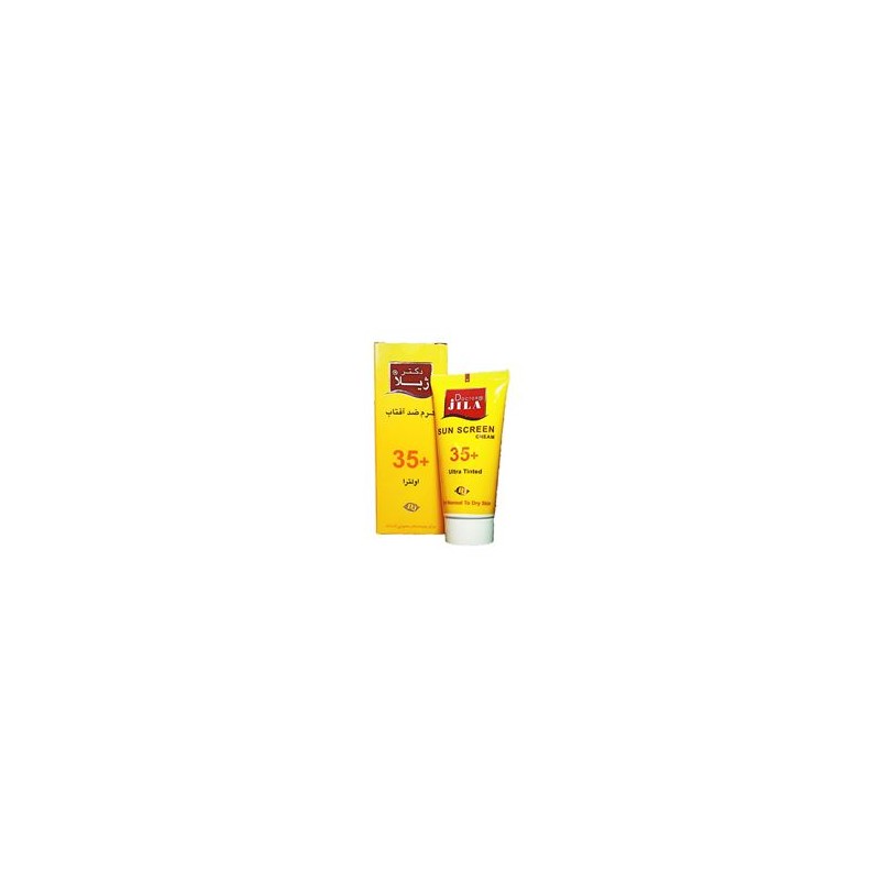 کرم ضد آفتاب SPF35 رنگی تیره اولترا دکتر ژیلا 50 گرم