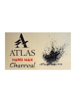 موم وکس اصلاح اطلس قالبی مدل زغالی (Charcoal) وزن 500 گرم