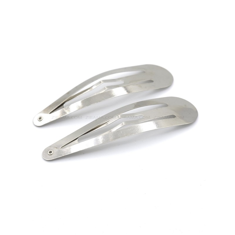 گیره مو مدل تق تقی ساده کد GISB8020 بسته 2 عددی