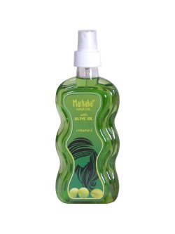 روغن موی ضدریزش مرحبا حاوی روغن زیتون و ویتامین E حجم 175 میل