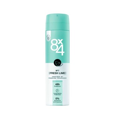 اسپری ضدتعریق زنانه مدل FRESH LIME هشت در چهار 150 میل