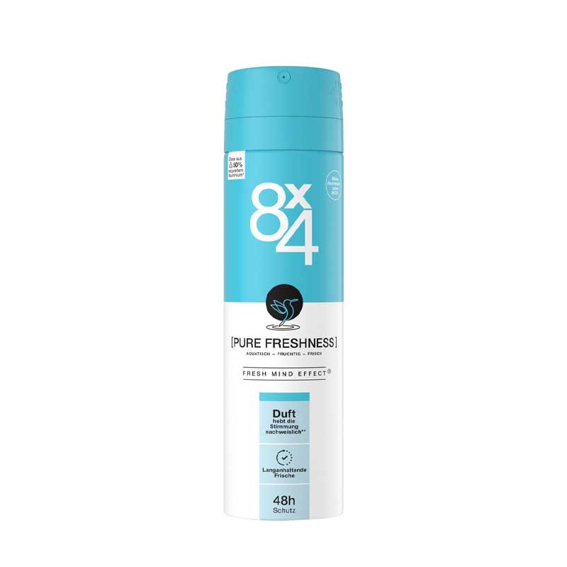 اسپری ضدتعریق زنانه مدل PURE FRESHNESS هشت در چهار 150 میل