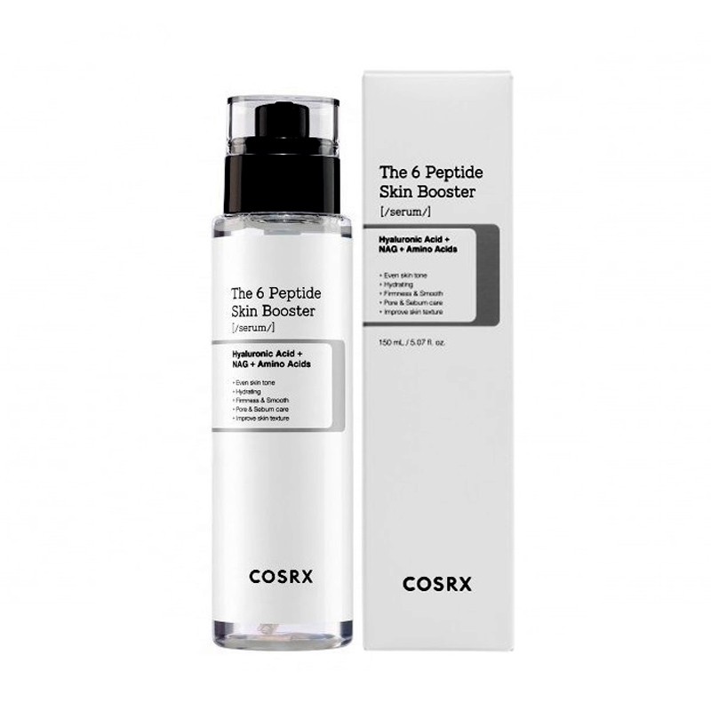 سرم صورت بوستر مدل THE 6 PEPTIDE کوزارکس، 150 میل