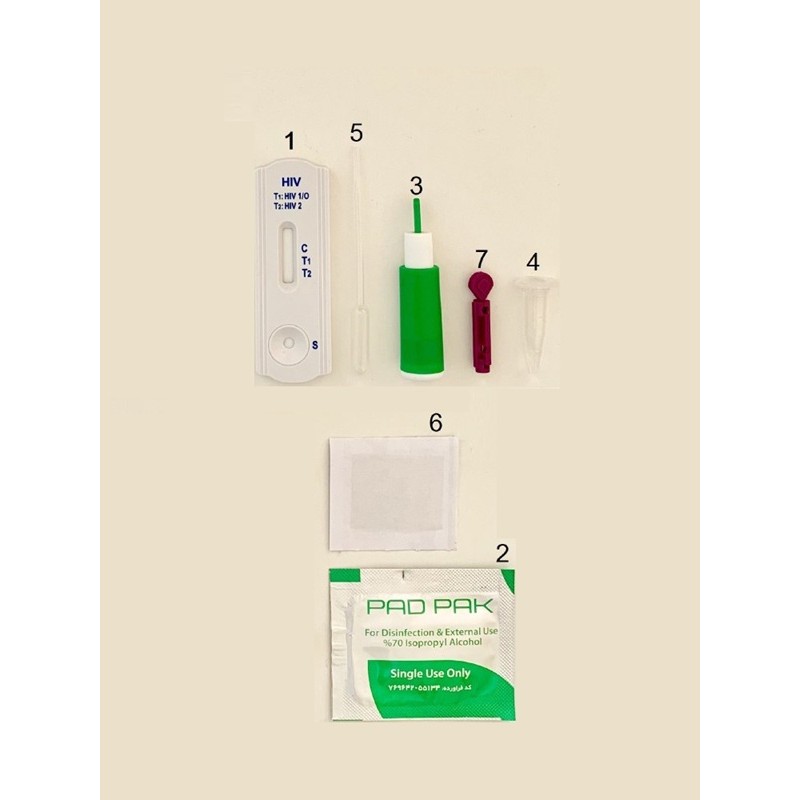 کیت تست HIV (ایدز) برند LIFO MAX - ارسال سریع