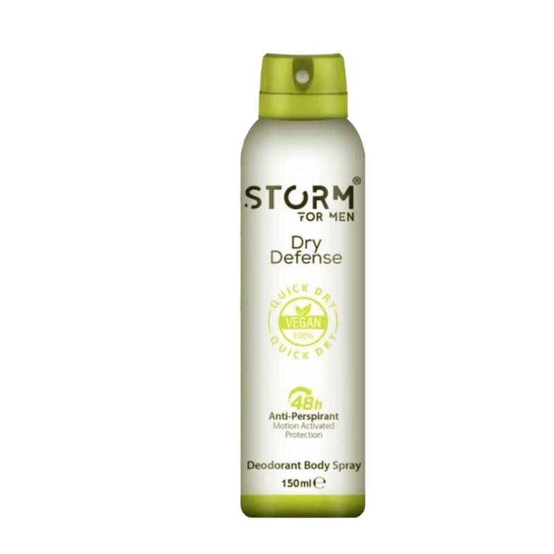 اسپری ضدتعریق مردانه مدل Dry Defense استورم 150 میل
