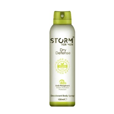 اسپری ضدتعریق مردانه مدل Dry Defense استورم 150 میل