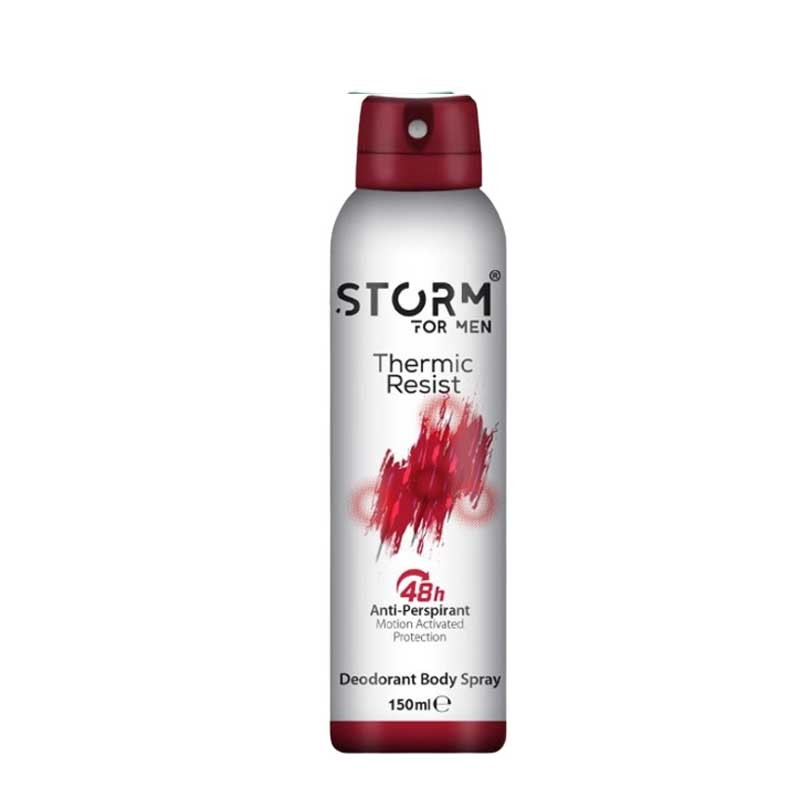اسپری ضدتعریق مردانه مدل Thermic Resist استورم 150 میل