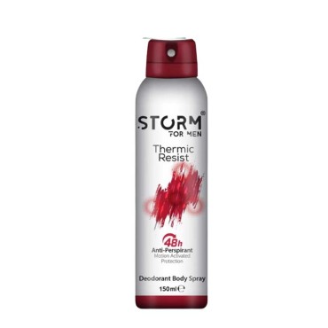 اسپری ضدتعریق مردانه مدل Thermic Resist استورم 150 میل