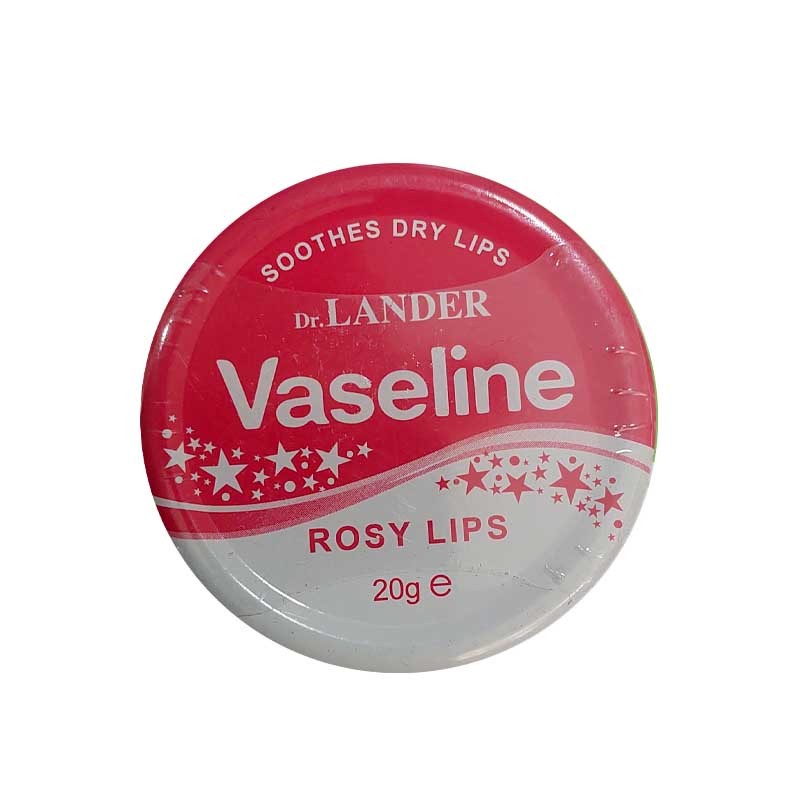 بالم لب فلزی مدل Rosey Lips دکتر لندر 20 گرم
