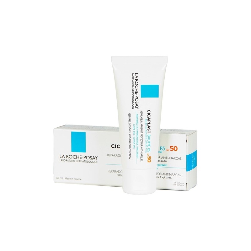 کرم ترمیم‌کننده و ضدآفتاب مدل Cicaplast B5 لاروش پوزای 40 میل