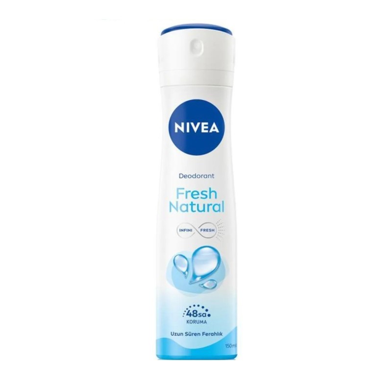 اسپری زنانه مدل Fresh Natural نیوا 150 میل