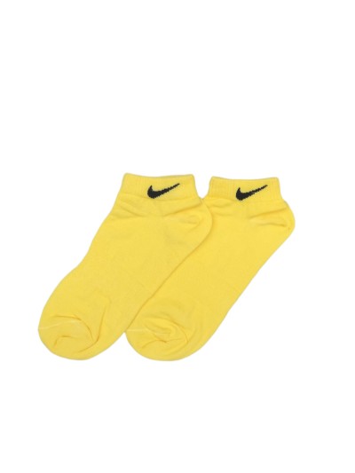 جوراب مچی مدل وسط کش طرح نایک Nike طیف زرد