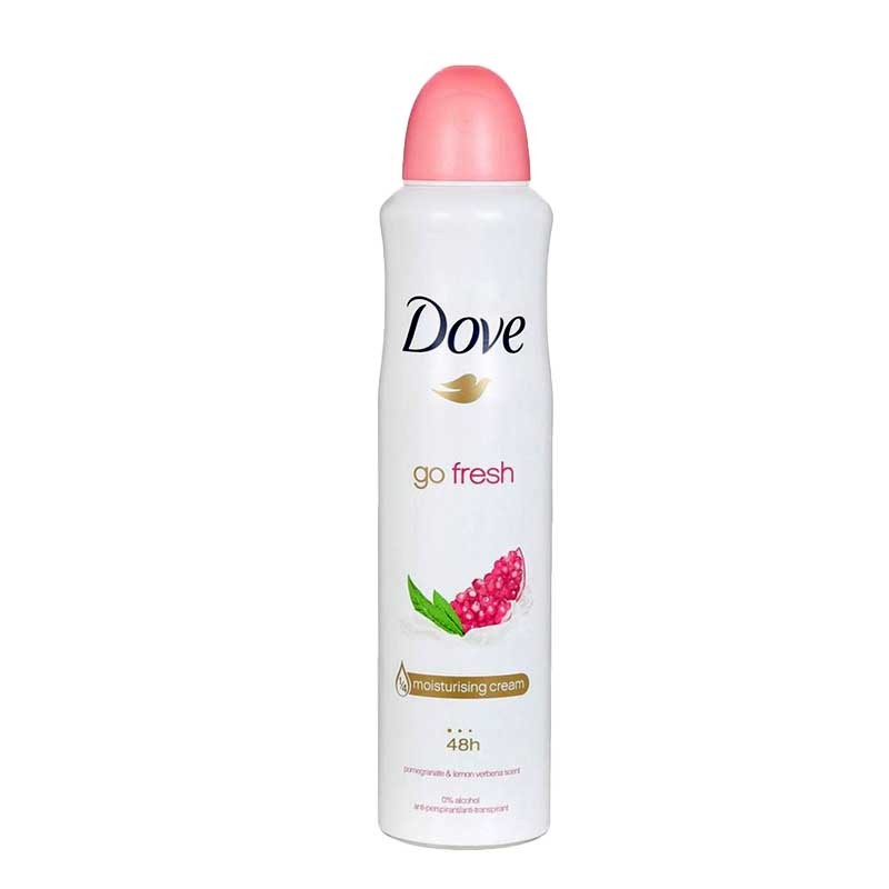 اسپری ضد تعریق زنانه روسی مدل Go Fresh (انار) داو 200 میل