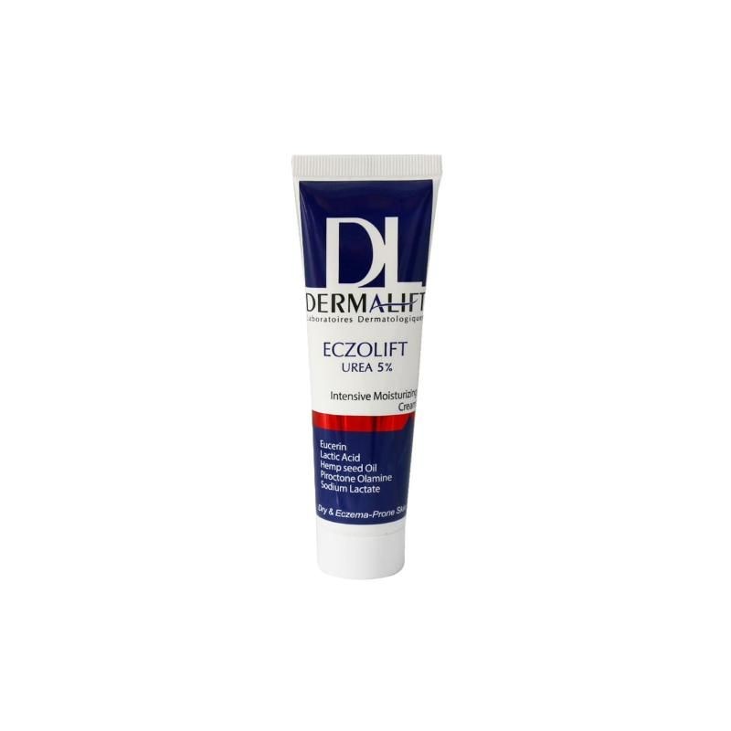 کرم مرطوب کننده اوره و اوسرین 5% مدل Eczolift درمالیفت 50 میل
