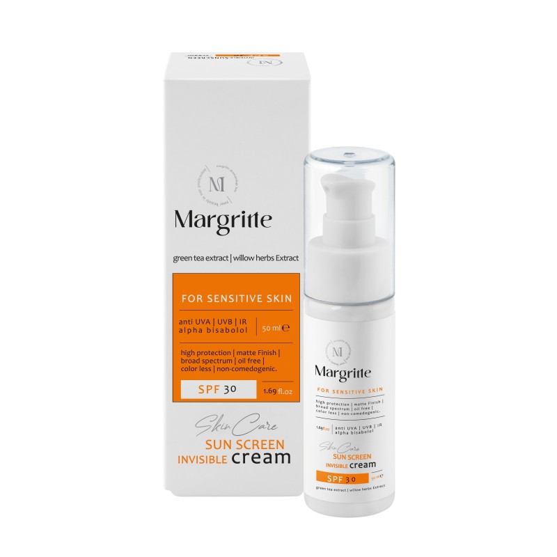کرم ضدآفتاب رنگی SPF30 رنگ بژ طبیعی مارگریت 50 میل