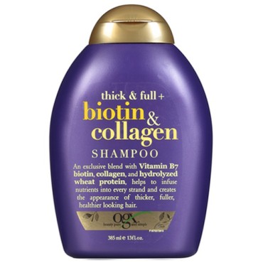 شامپو مو مدل Biotin & Collagen او جی ایکس 385 میل