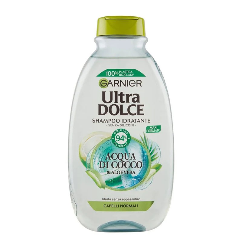 شامپو مو مدل Cocco e Aloe Vera سری Ultra Dolce گارنیر 300 میل