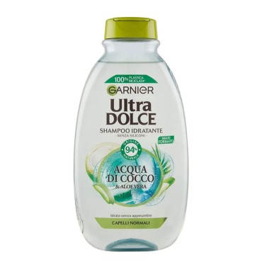 شامپو مو مدل Cocco e Aloe Vera سری Ultra Dolce گارنیر 300 میل
