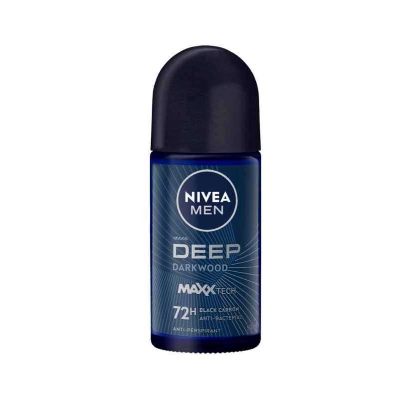 رول ضد تعریق مردانه مدل DEEP DARK WOOD نیوا 50 میل