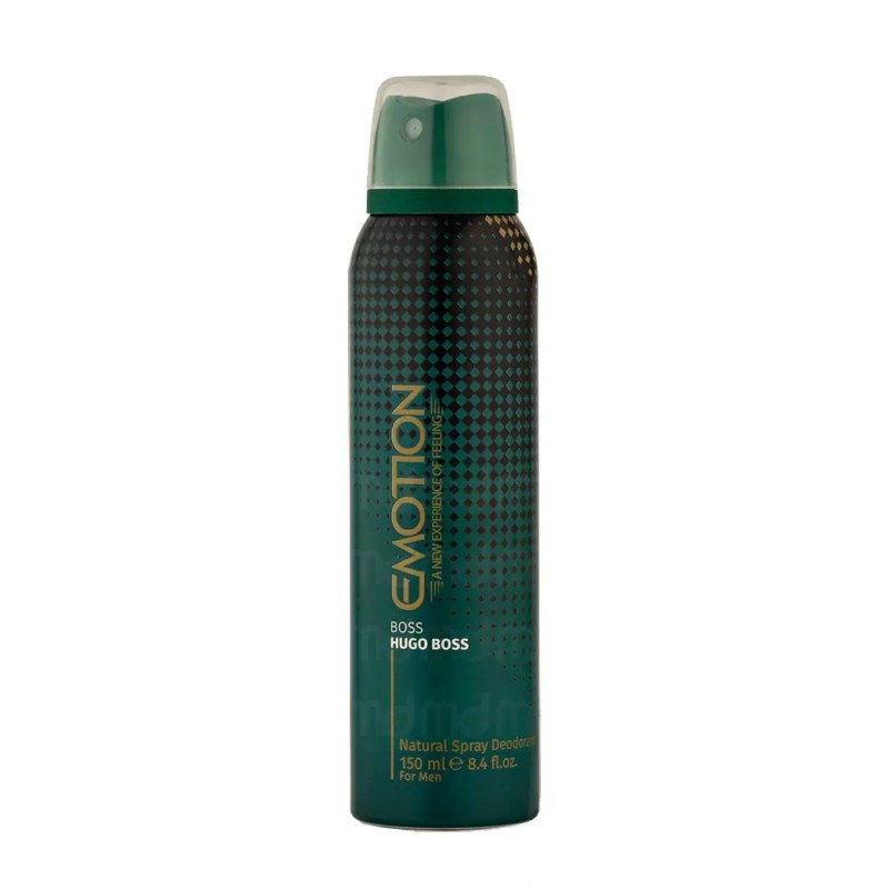 اسپری بدن رایحه Hugo Boss ایموشن حجم 150 میل