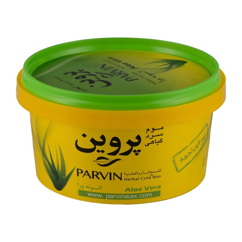 موم سرد پروین مدل آلوئه ورا وزن 700 گرم