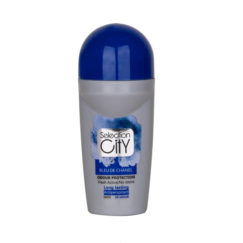 رول دئودورانت سلکشن سیتی مدل Blue De Chanel حجم 50 میل