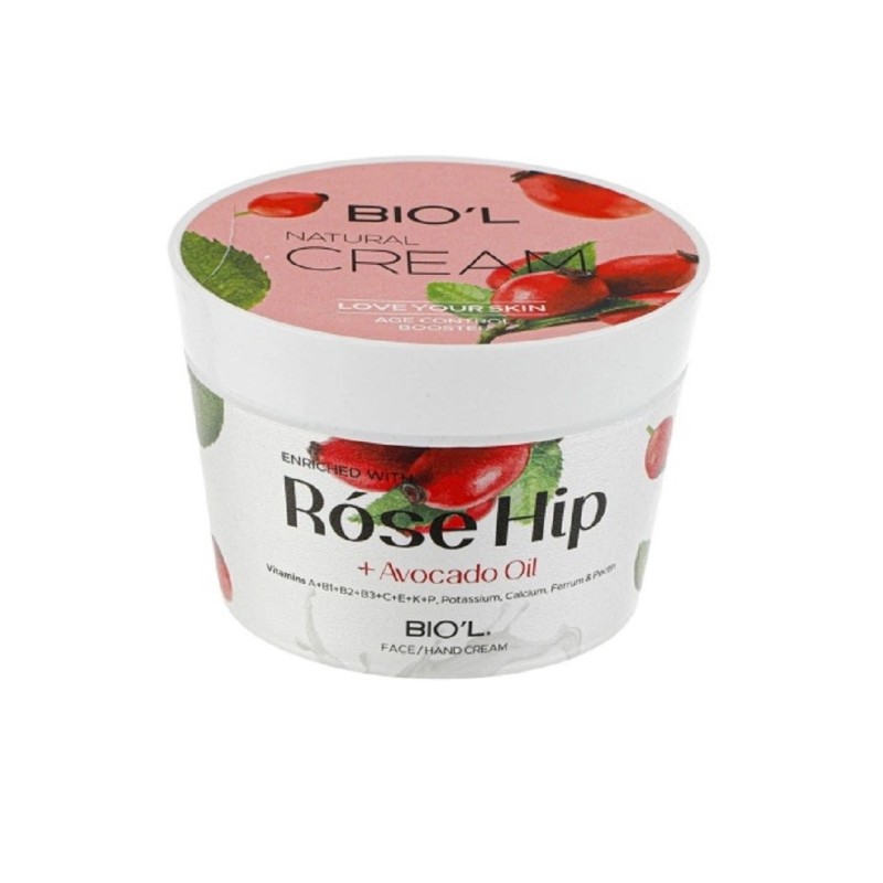 کرم مرطوب کننده بیول کاسه ای رزهیپ و آووکادو مدل Age Control Booster حجم 200 میل