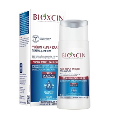 شامپو بیوکسینِ مو ضدشوره فورت DS مدل Aqua Thermal حجم 200 میل