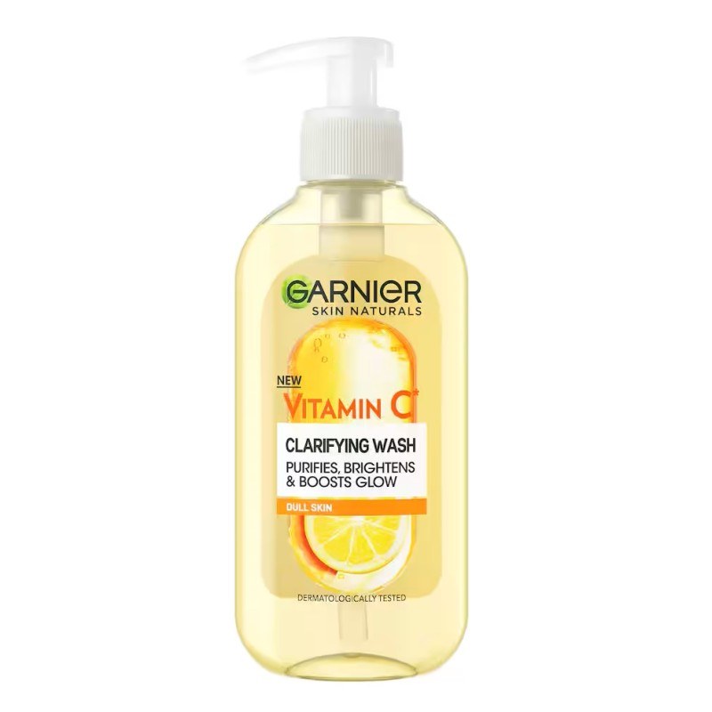 ژل شستشو صورت گارنیرِ مدل Vitamin C حجم 200 میل - ساخت فرانسه