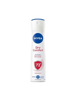 اسپری پودری زنانه نیوا، مدل Dry Comfort حجم 150 میل