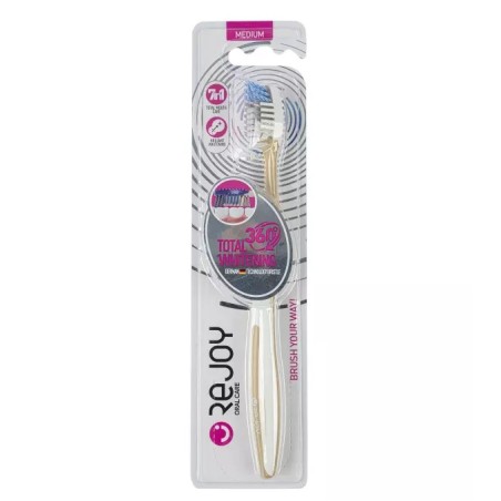 مسواک ریجوی برس نرم Soft مدل Total Whitening درپوش دار