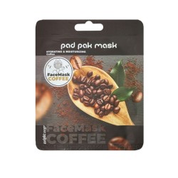 ماسک صورت پد پاک ورقه ای مدل قهوه Coffee حجم 20 گرم