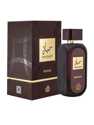 ادو پرفیوم زنانه فرگرانس ورد مدل حیاتی رویال HAYAATI ROYALE حجم 100 میل - قهوه ای