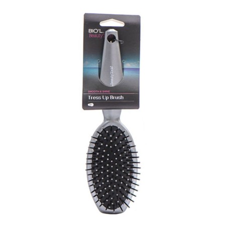 برس مو بیضی سوزن پلاستیکی رنگ Black بیول بیوتی تولز