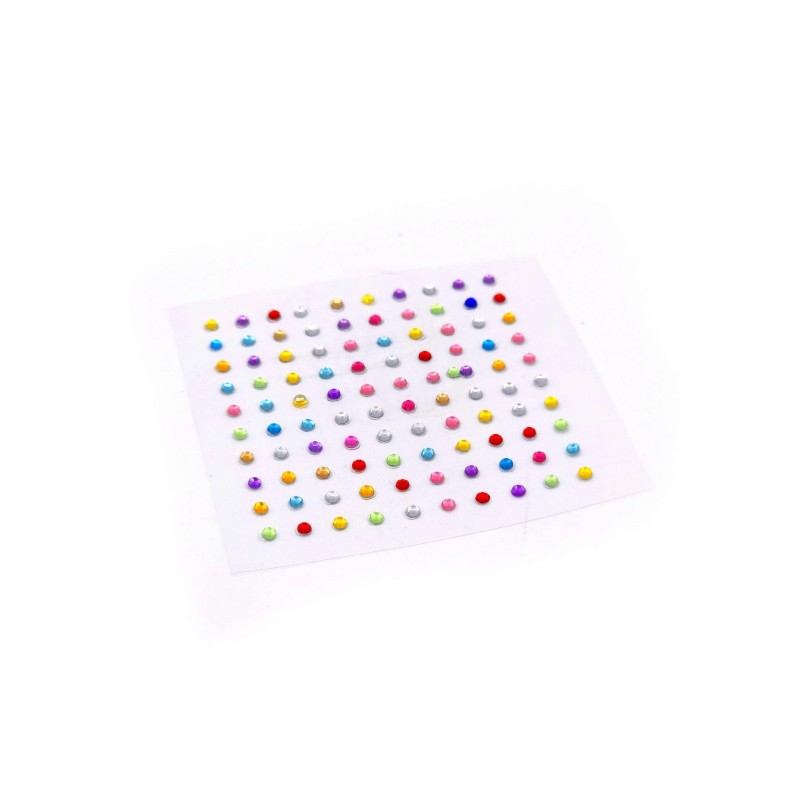 نگین صورت طرح نگین سایز کوچک رنگی