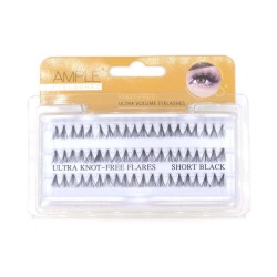 مژه مصنوعی امپل بدون گره مدل Short Black بسته 60 عددی