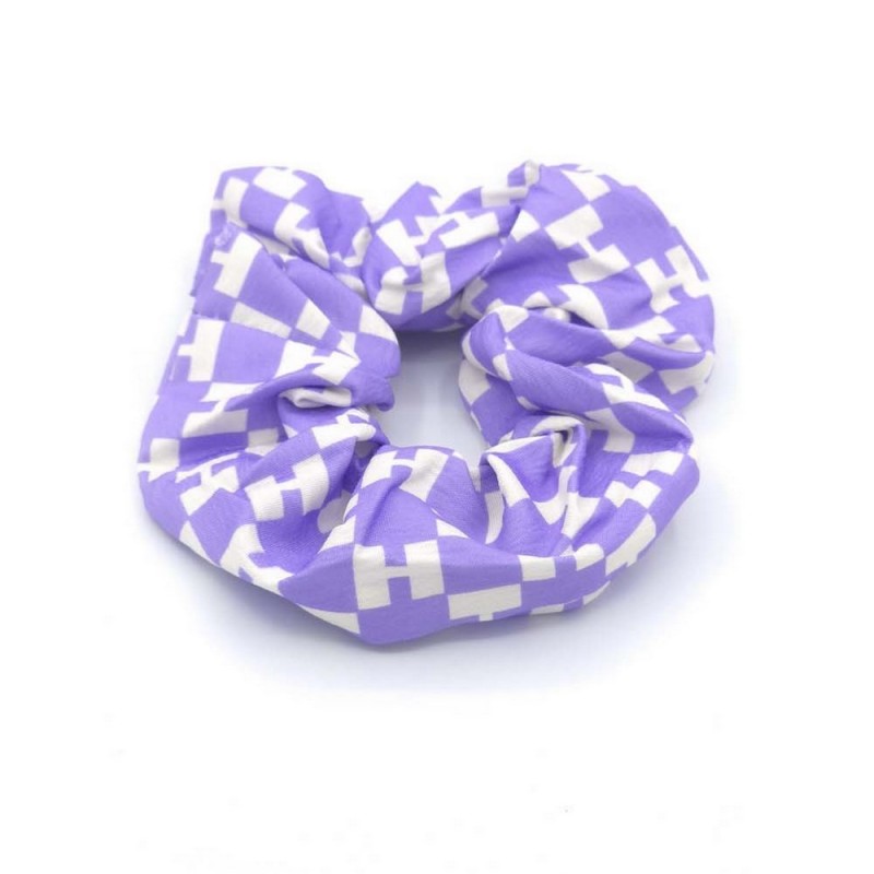 اسکرانچی پارچه ای طرح H