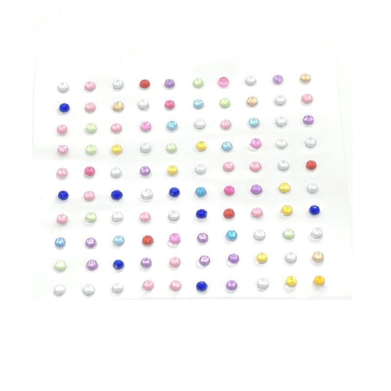 نگین صورت طرح نگین سایز کوچک رنگی