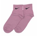 جوراب نیم ساق طرح نایک Nike طیف صورتی