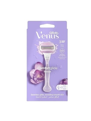 خودتراش ژیلت ونوس مدل Comfortglide Breeze (یک دسته و 2 یدک)