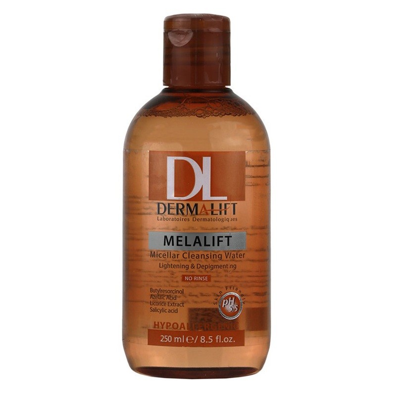 میسلار واتر درمالیفت مدل روشن کننده پوست مدل Melalift حجم 250 میل