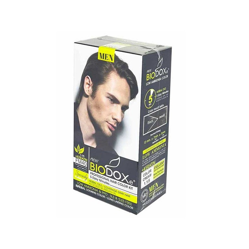 کیت رنگ موی مردانه بیوداکس