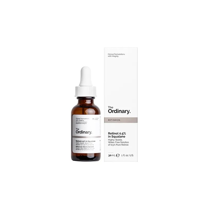 سرم صورت رتینول اوردینری Ordinary مدل RETINOL 0.5% حجم ۳۰ میلی لیتر