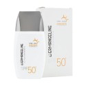 ضد آفتاب درم انجلین SPF50 فیوژن واتر بی رنگ مناسب انواع پوست حجم 50 میل