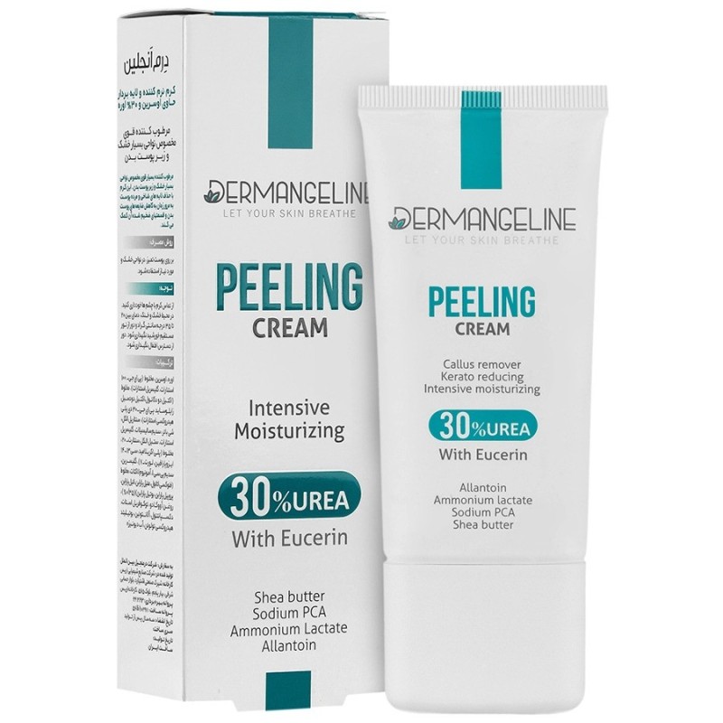 کرم نرم کننده و لایه بردار درم انجلین حاوی اوسرین و 30% اوره حجم 50 میل